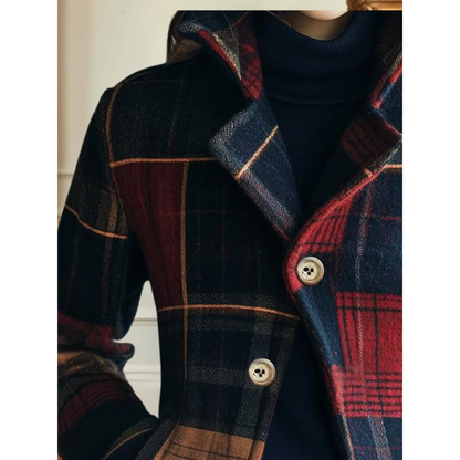 Traditional Tartan Wool Coat