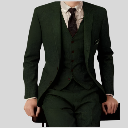 Men's Tailored Fit 3-Piece Suit Pants