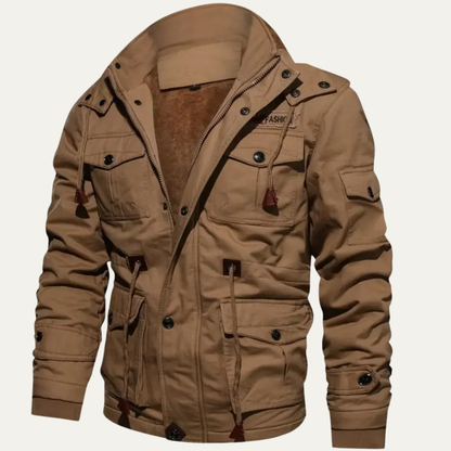 Insulated Men's Heavy Duty Parka Winter Coat