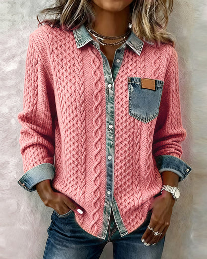 Women's Floral Long Sleeve Top