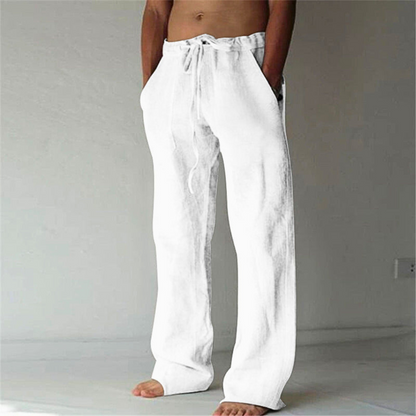 Relaxed Fit Elastic Waist Lounge Pants