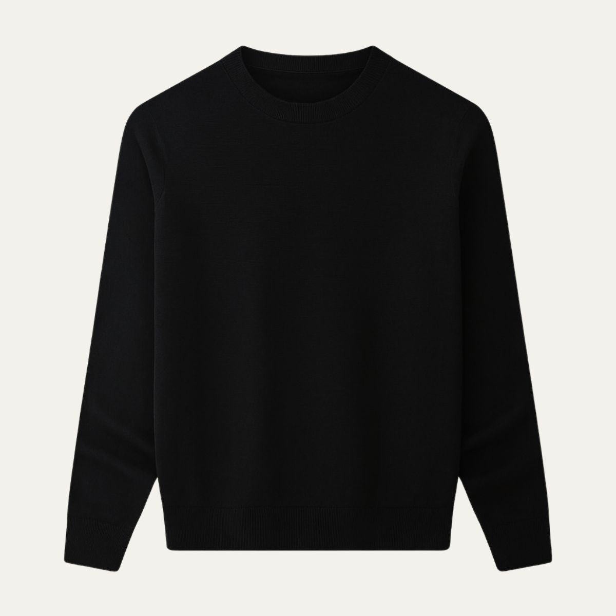 Soft Relaxed Fit Crew Sweater