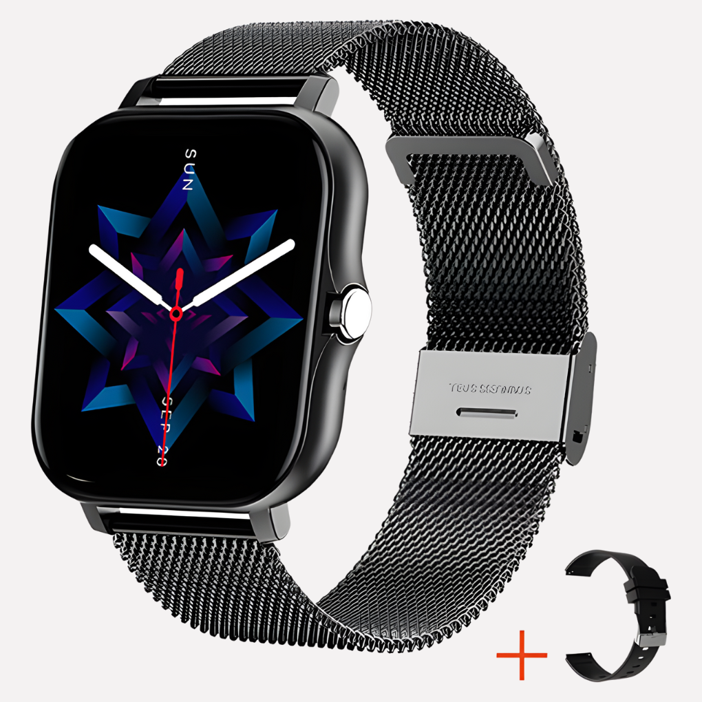 GPS Fitness Tracker Watch with Emergency Alert