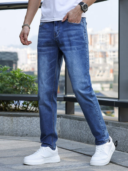 Comfortable Fit Men's Stretch Jeans - Nocini