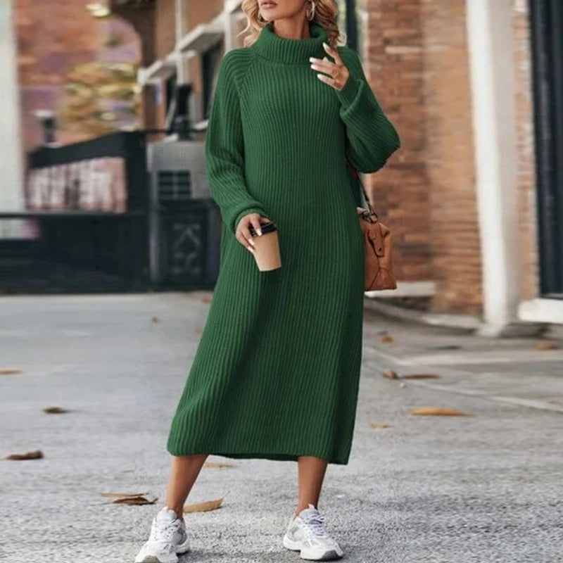 Soft Knit Women's Midi Dress