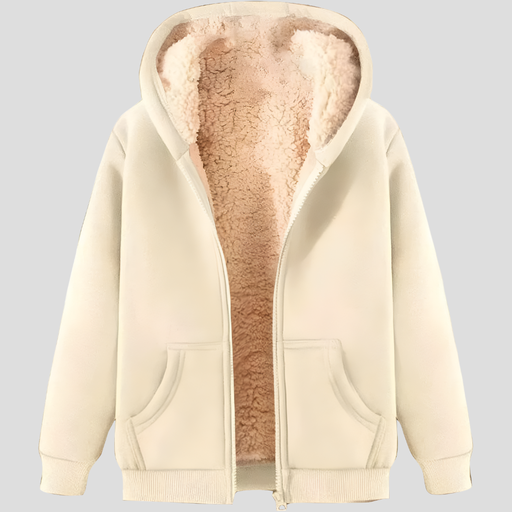 Cozy Men's Thermal Fleece Hooded Jacket - Olytrend