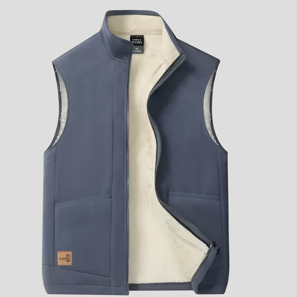 Insulated Men's Winter Vest - Warm and Stylish
