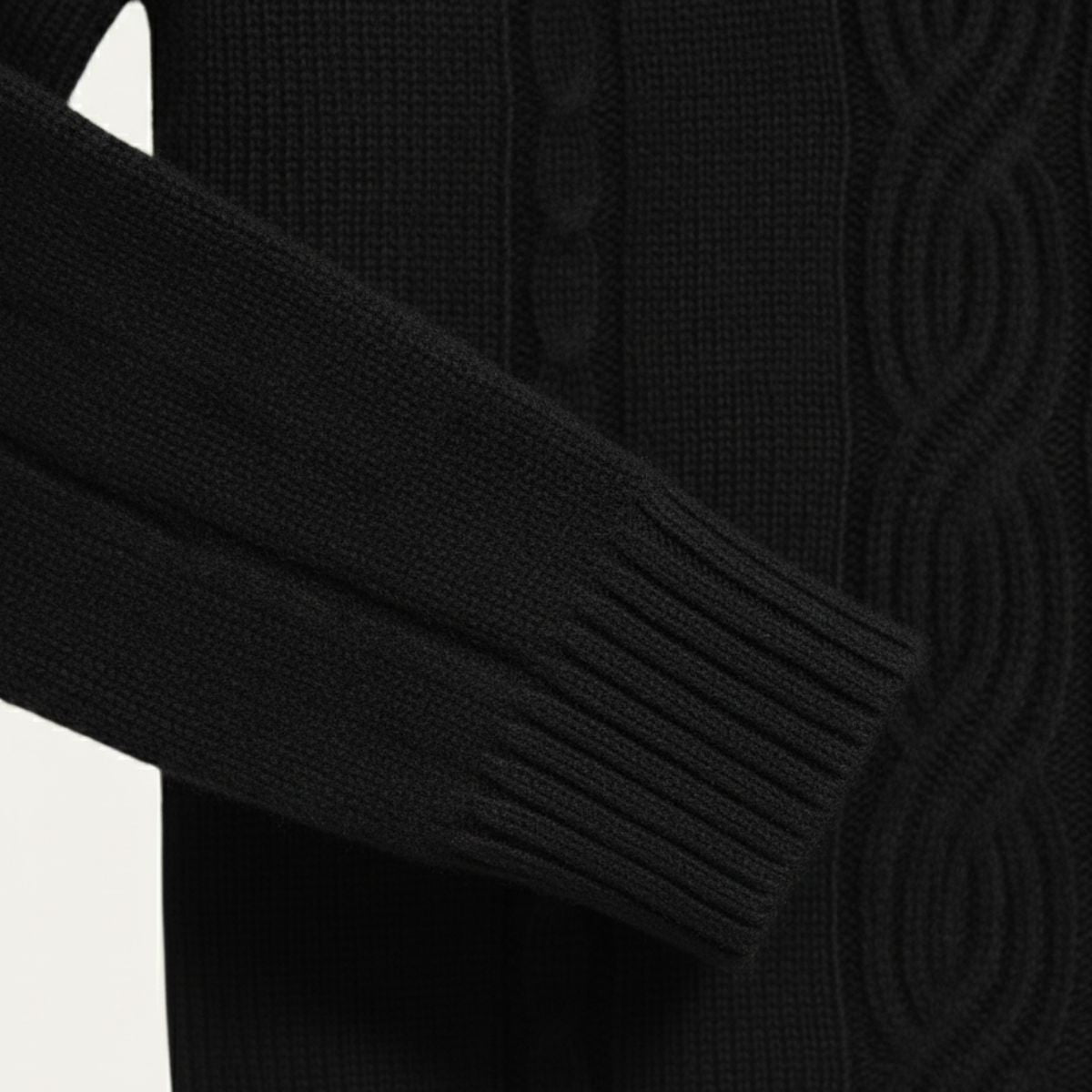 Warm Wool Crew Neck Men's Sweater