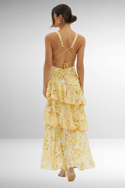 Ladies Summer Strapless Long Dress
