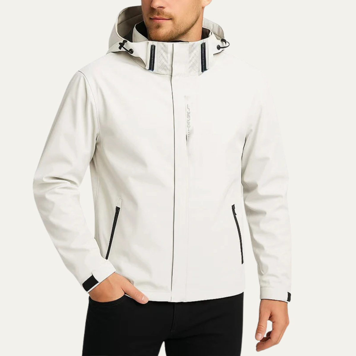 Waterproof Windbreaker Hooded Hiking Rain Coat