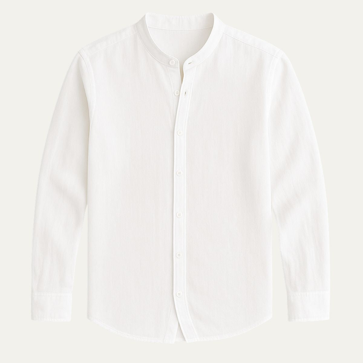Lightweight Breathable Linen Mens Shirt Loose Fit