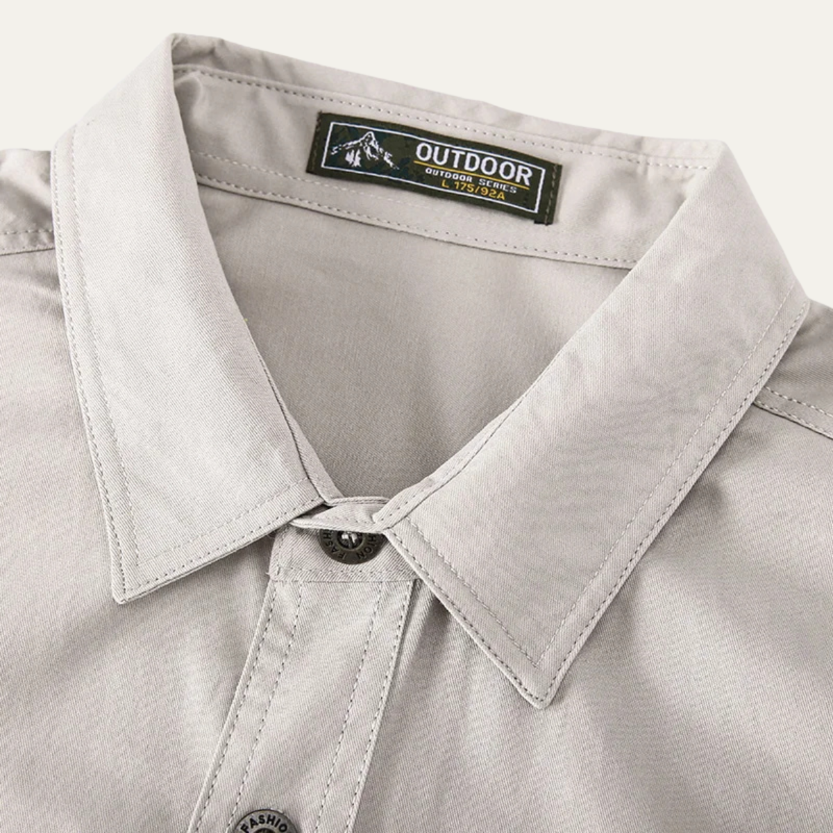 Relaxed Fit Mens Cotton Button Shirt