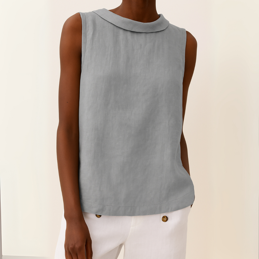 Trendy Tank Roll Neck Women's Top - Olytrend