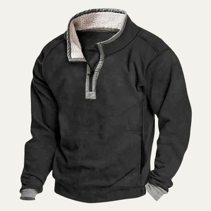 Classic Men's Crew Neck Winter Outdoor Sweater