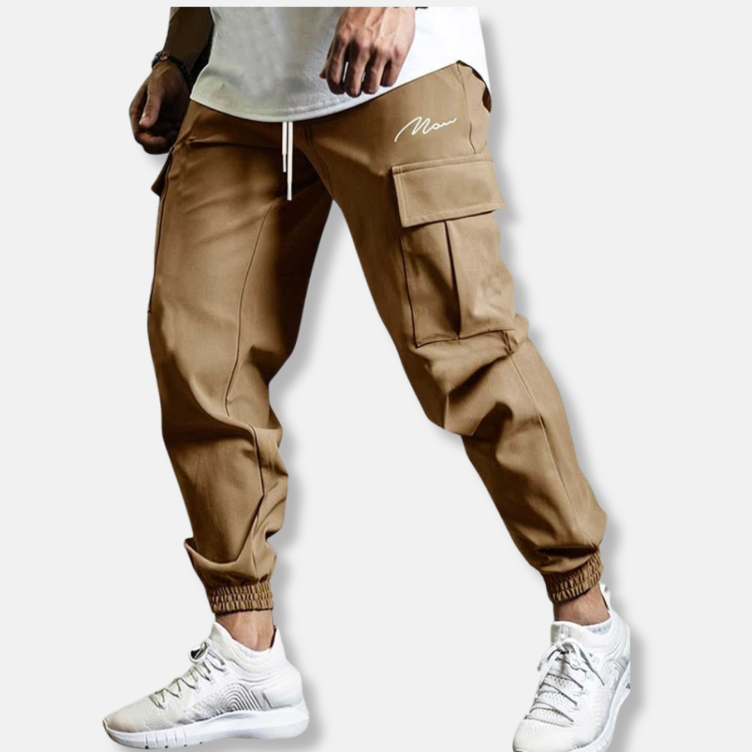 Comfortable Fit Cargo Jogger Pants
