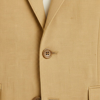 Classic Linen Business Suit