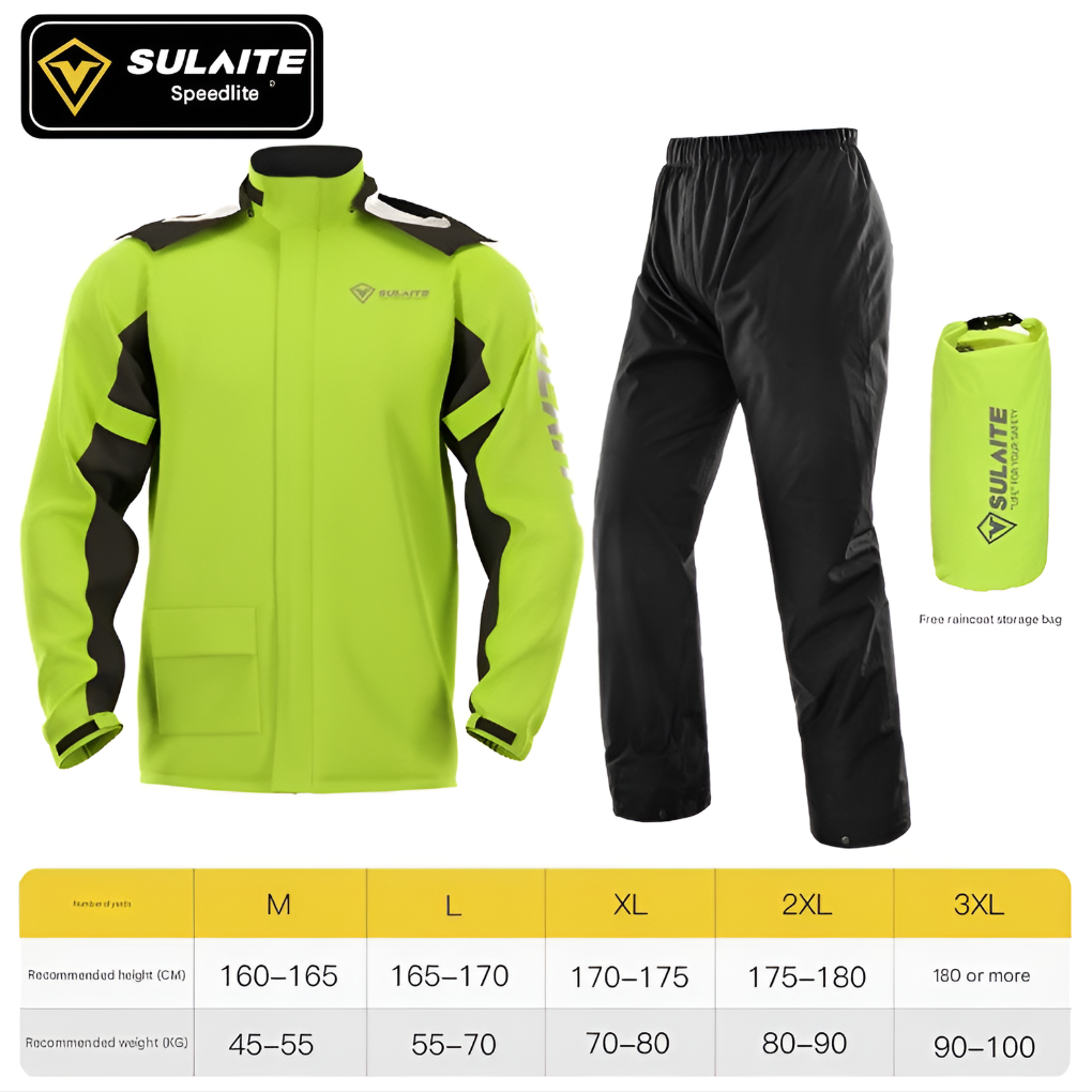 Breathable Water Resistant Jacket Set - Olytrend