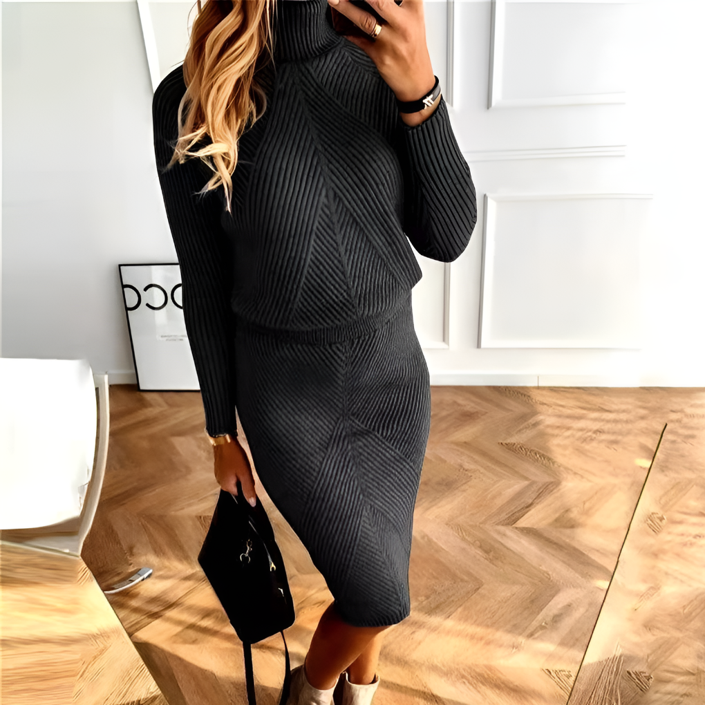 Women's 2 Piece Bodycon Skirt Set