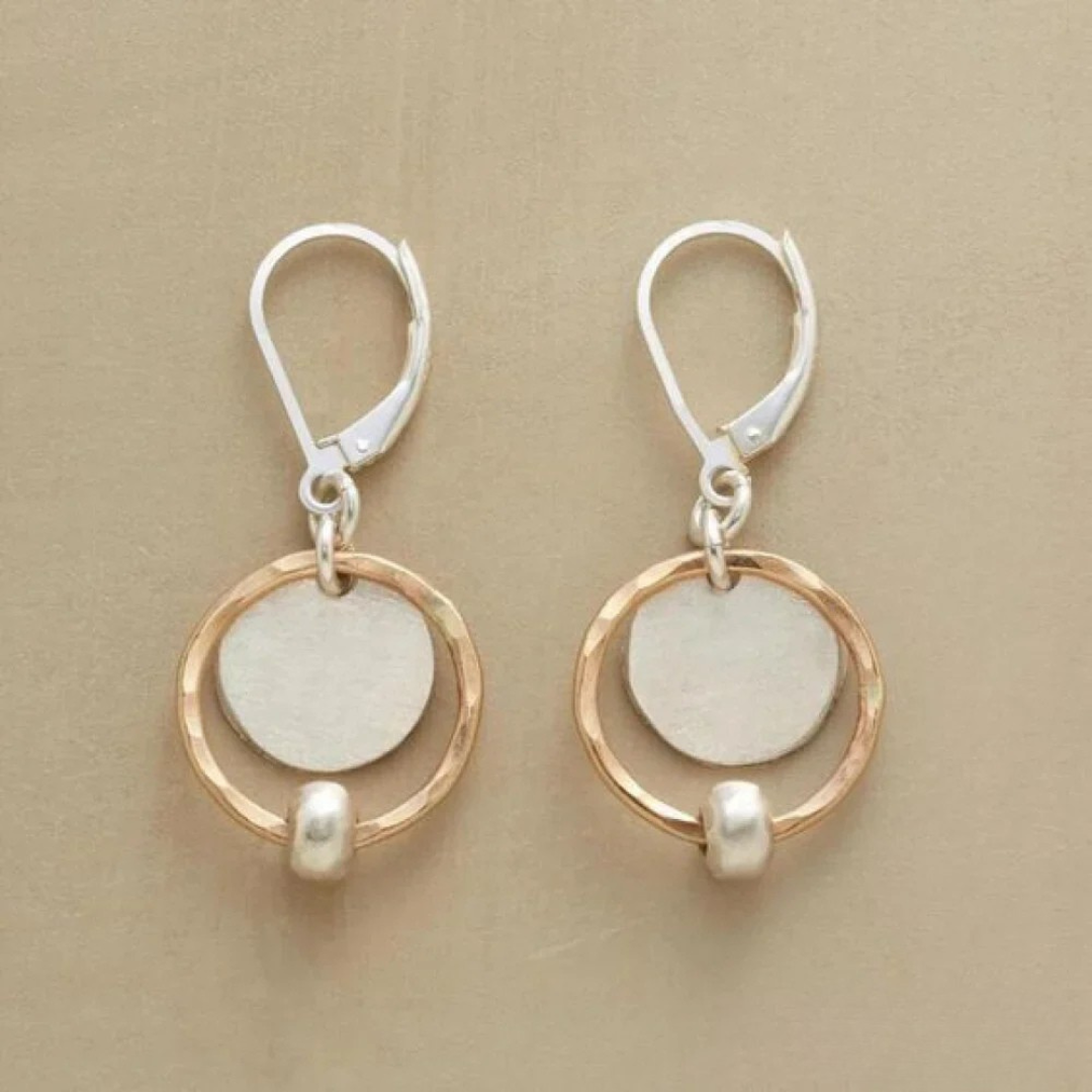 Luxurious Pearl Drop Earrings in Gold and Silver - Nocini