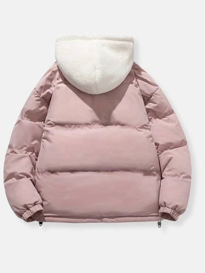 Warm Hooded Streetwear Parka Jacket