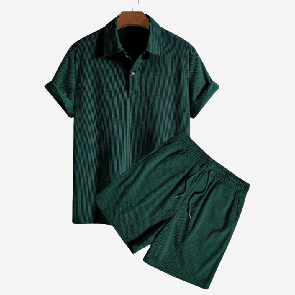 Classic Cotton Short Sleeve Men's Shirt