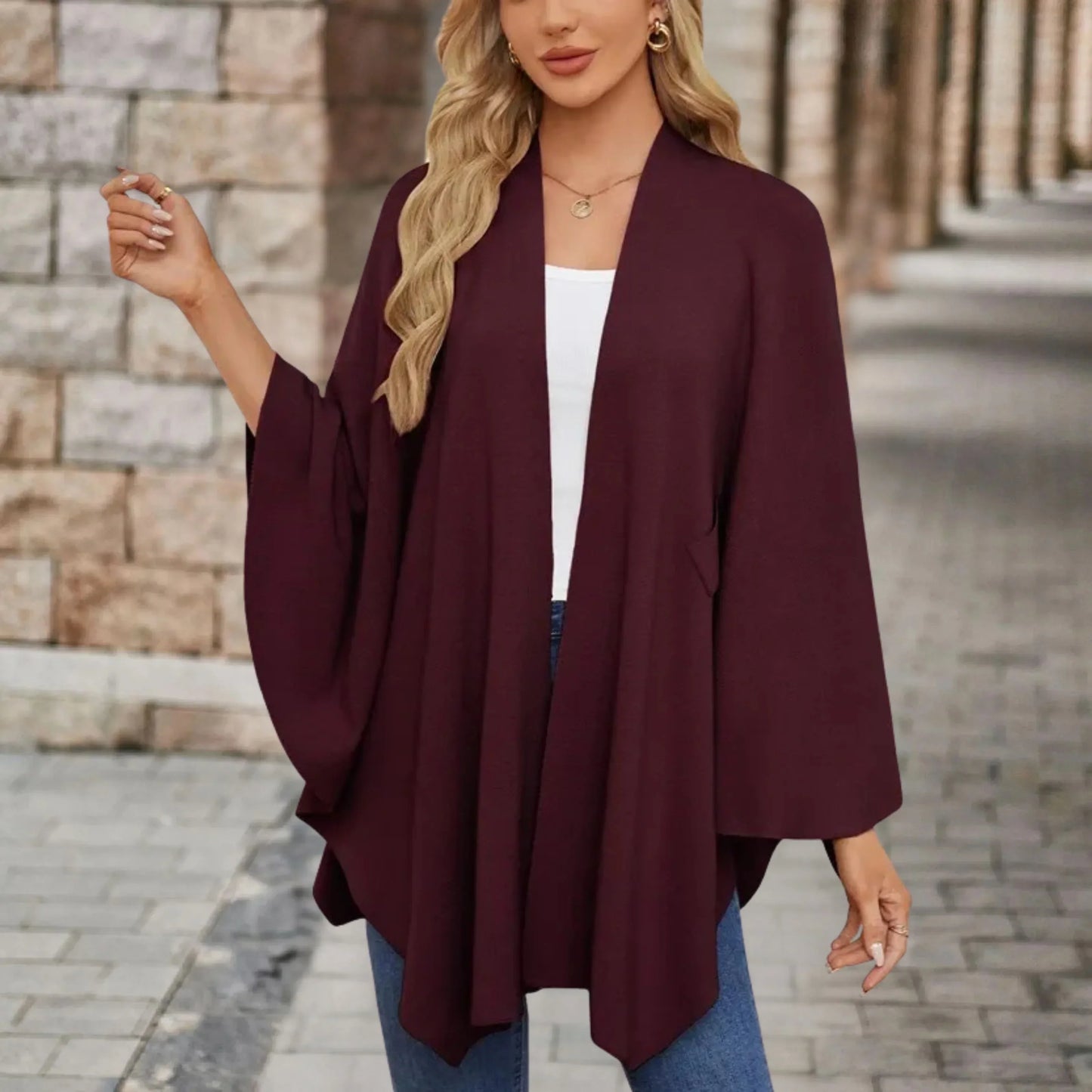 Chic Wraps Poncho Clothing