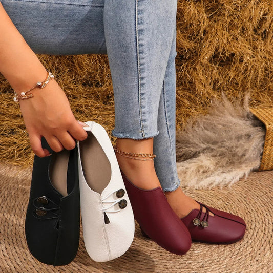 Comfortable Slip On Women's Shoes - Olytrend