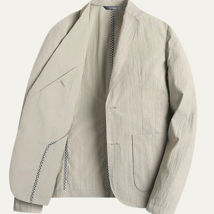 Classic Fit Men's Linen Jacket