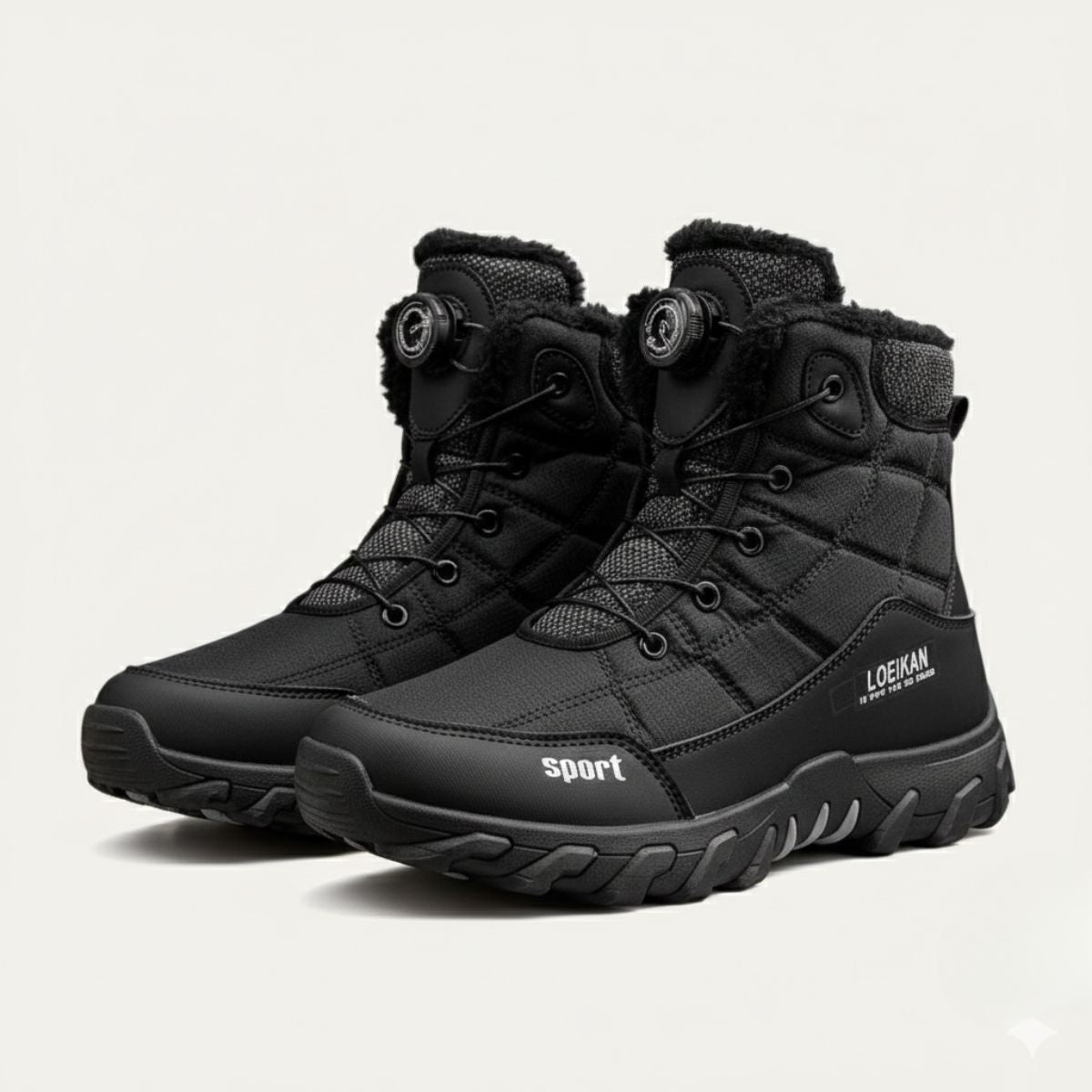 Warm Insulated Men's Winter Snow Boots - Nocini