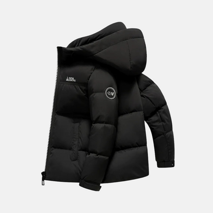 Waterproof Puffer Coat | Insulated Hooded Jacket