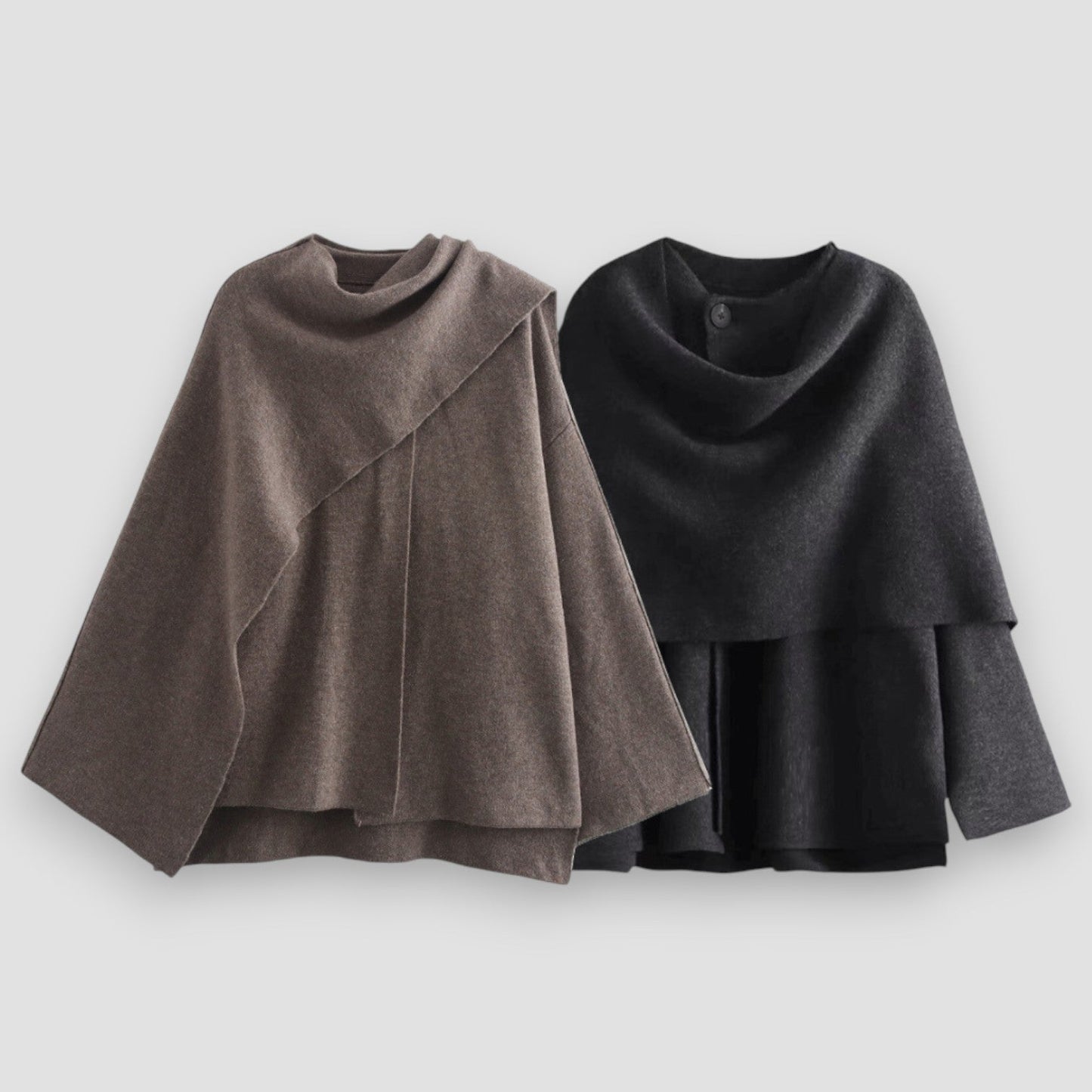 Classic Wool Cape Coat
