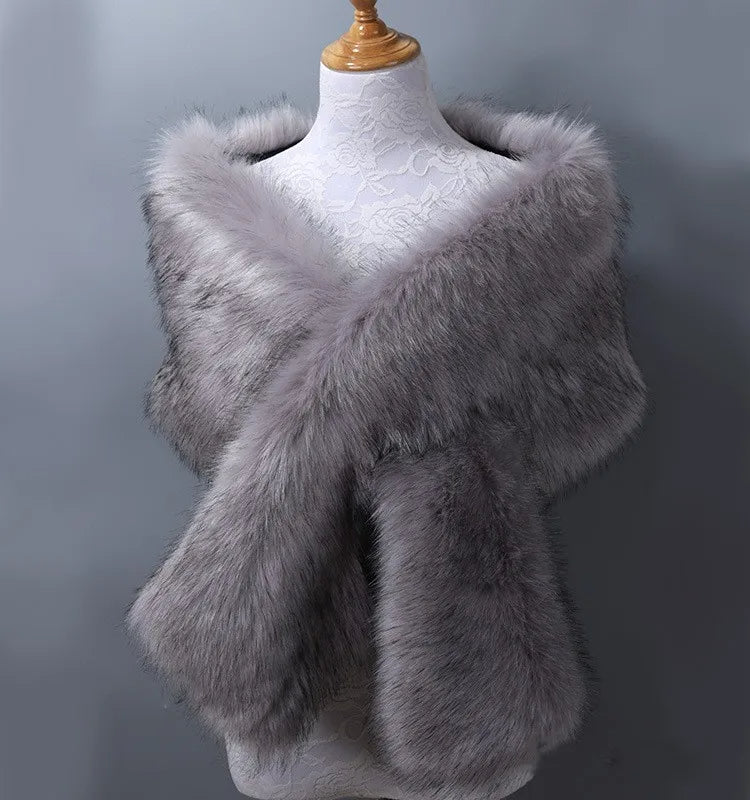 Elegant Drape Open Front Shawl