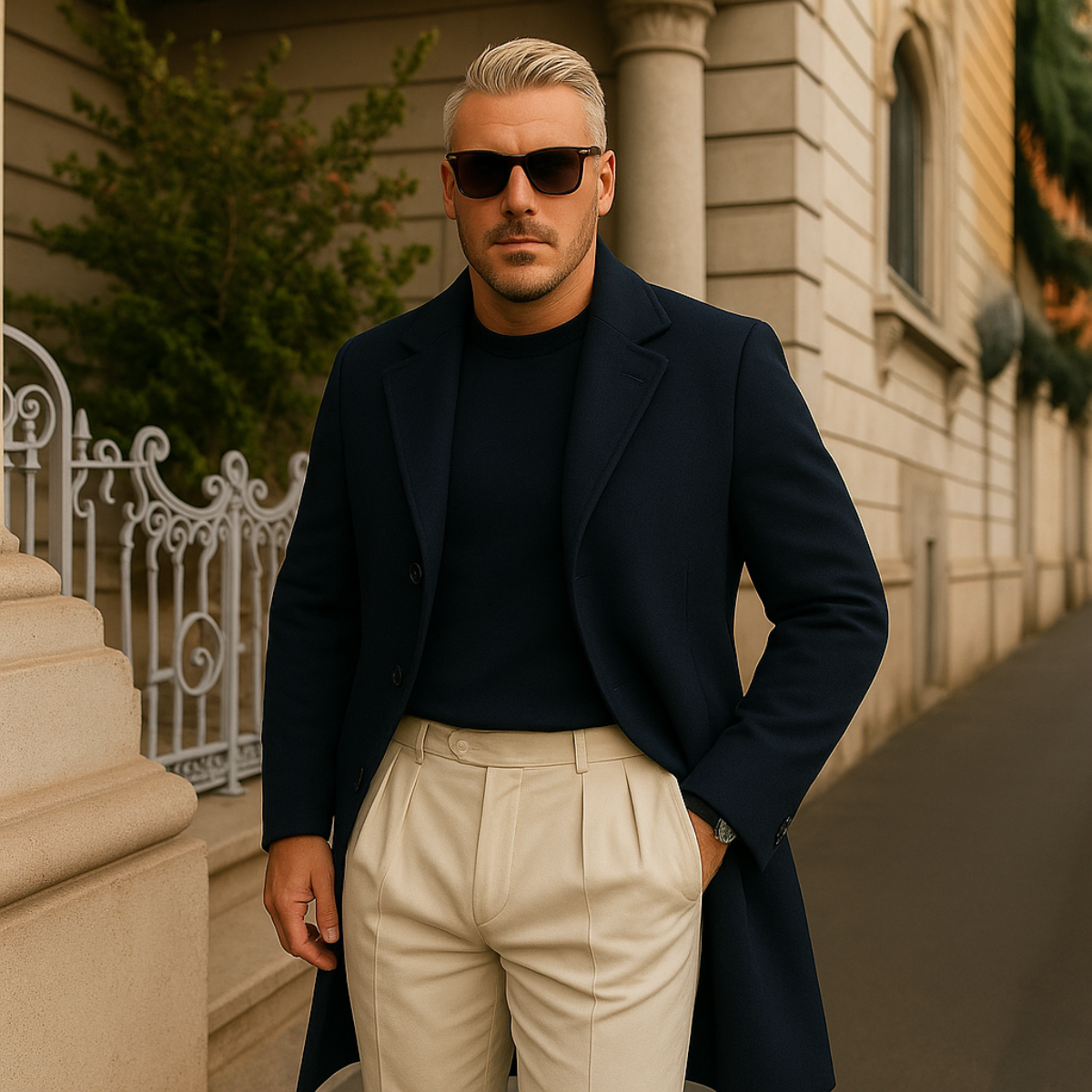 Classic Fit Mens Waterproof Coat