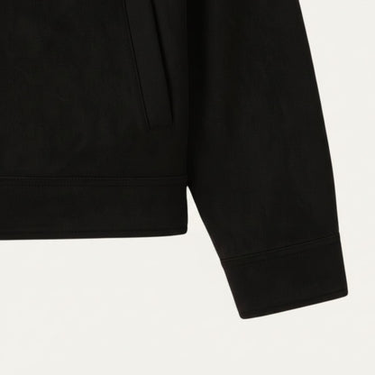 Luxury Suede Bomber Jacket For Men