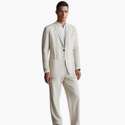Classic Slim Fit Men's Suit – Jacket and Trousers