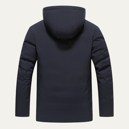 Men's Heavy Insulated Hooded Winter Puffer Coat