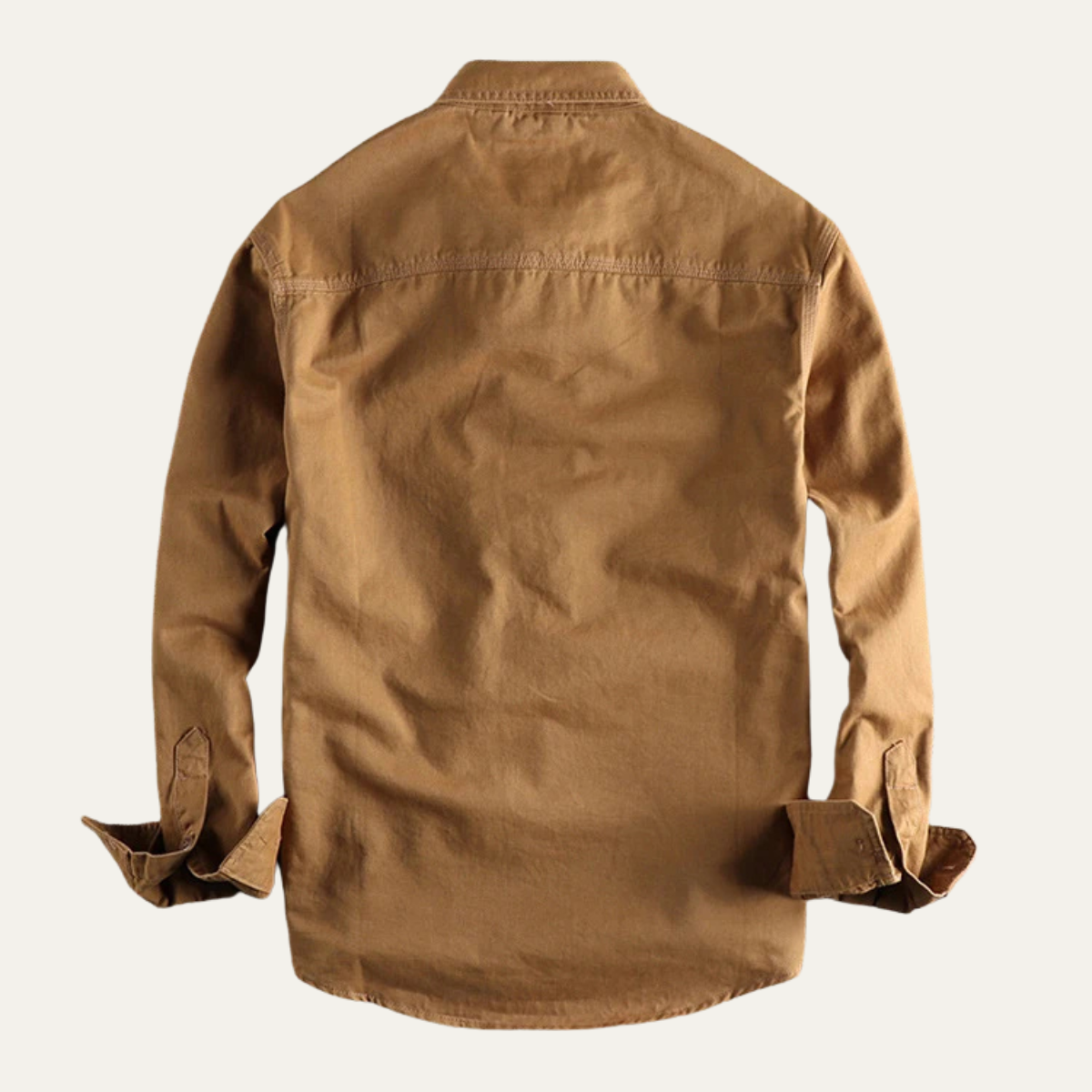 Reliable Men's Cotton Work Shirt with Pocket Storage