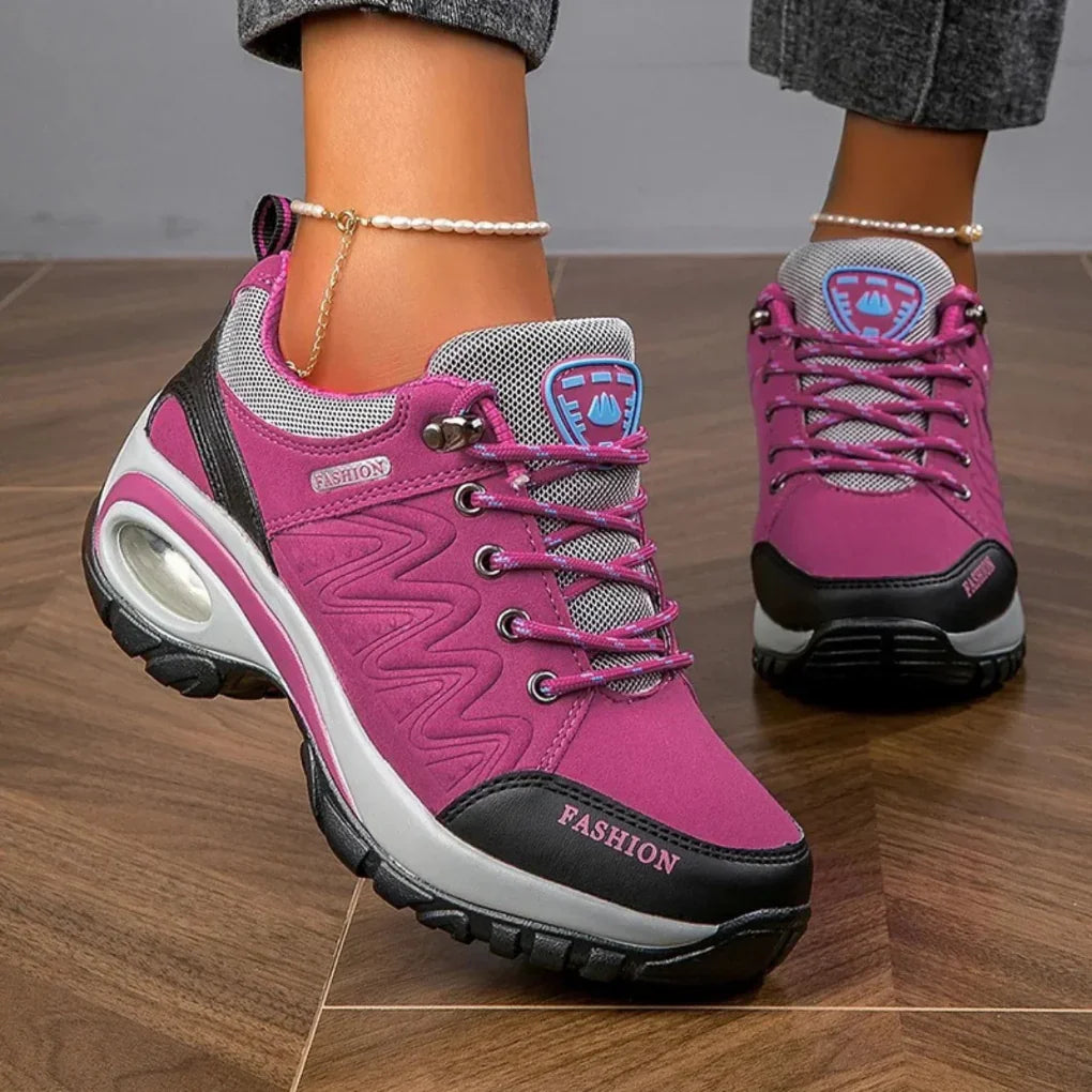 Ladies Waterproof Vibrant Trekking Shoes