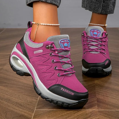 Ladies Waterproof Vibrant Trekking Shoes