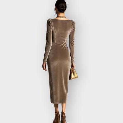 Chic Women's Knee Length Dress