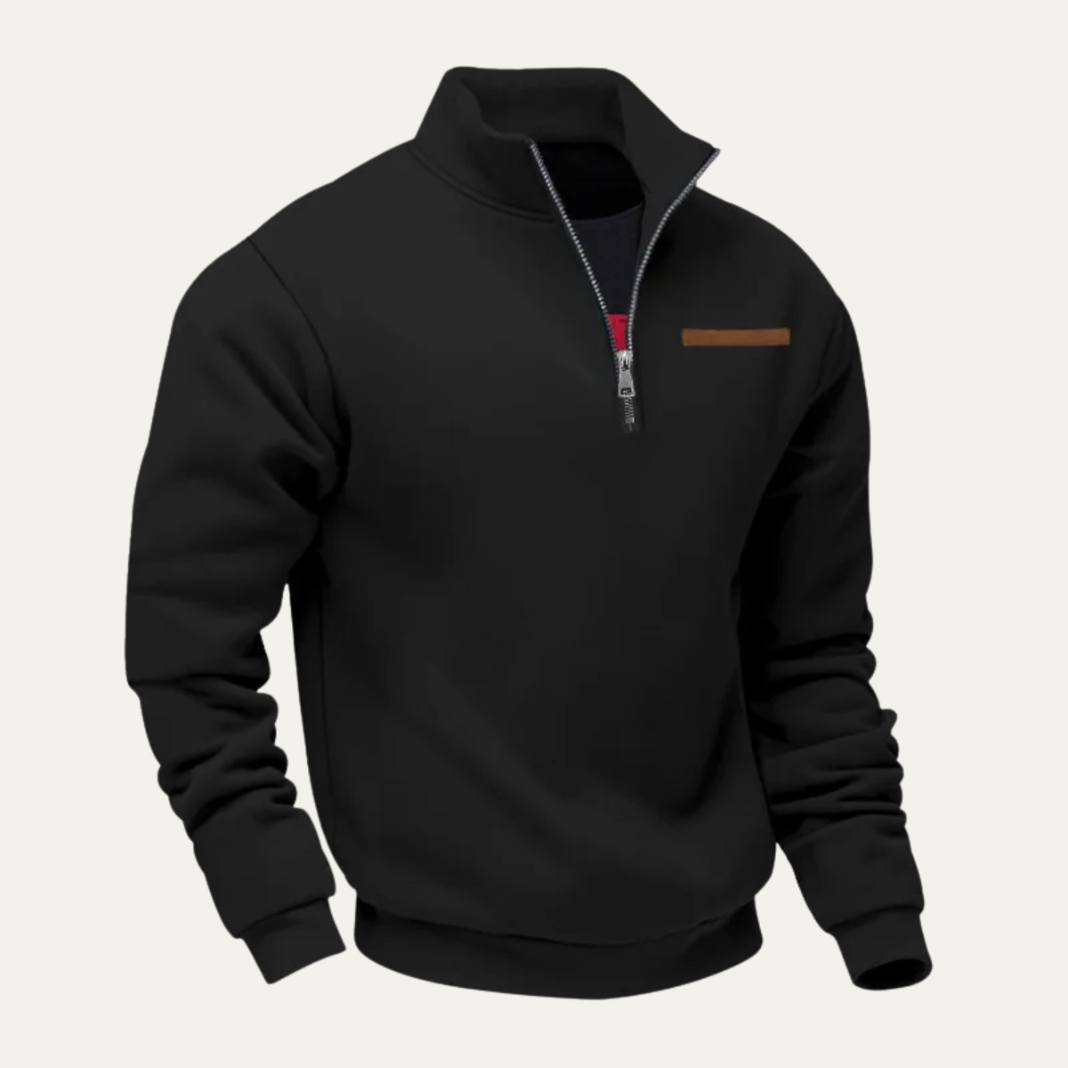 Cozy Mens Classic Crew Neck Casual Sweater