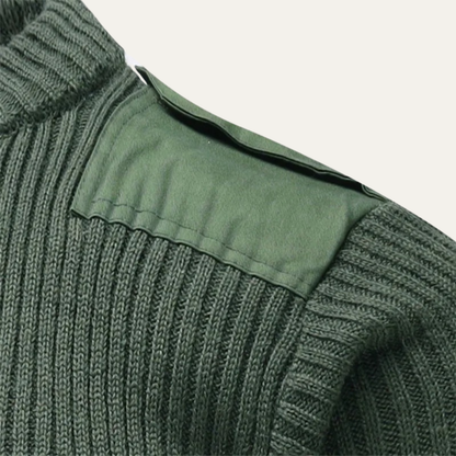 Thermal Men's Crew Neck Winter Work Sweater