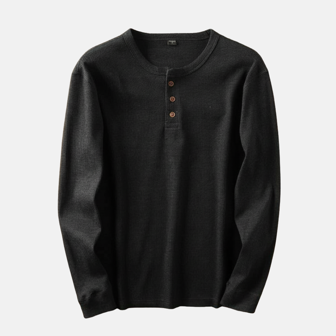 Classic Comfortable Mens Henley Shirt