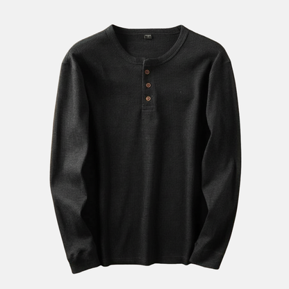 Classic Comfortable Mens Henley Shirt