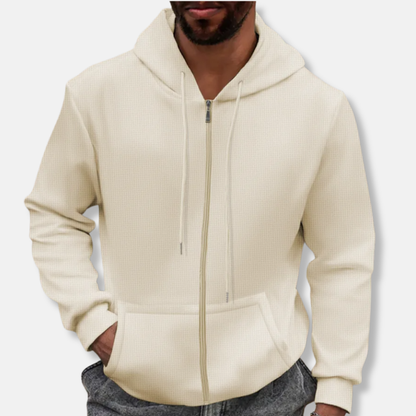 Comfortable Fleece Zip Up Hoodie