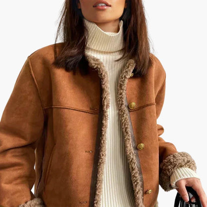 Soft Faux Fur Winter Coat for Women
