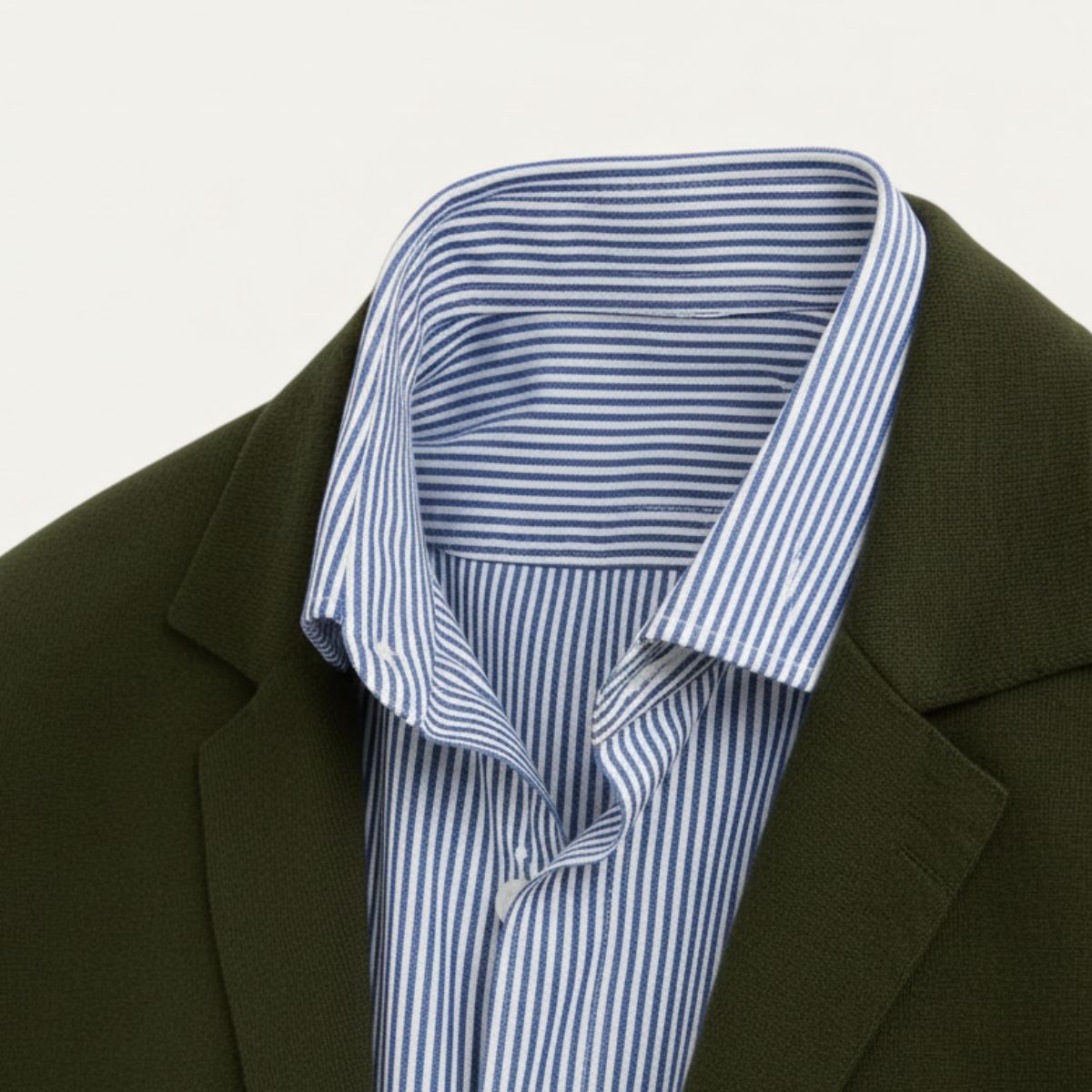 Classic Light Grey Suit Jacket for Men