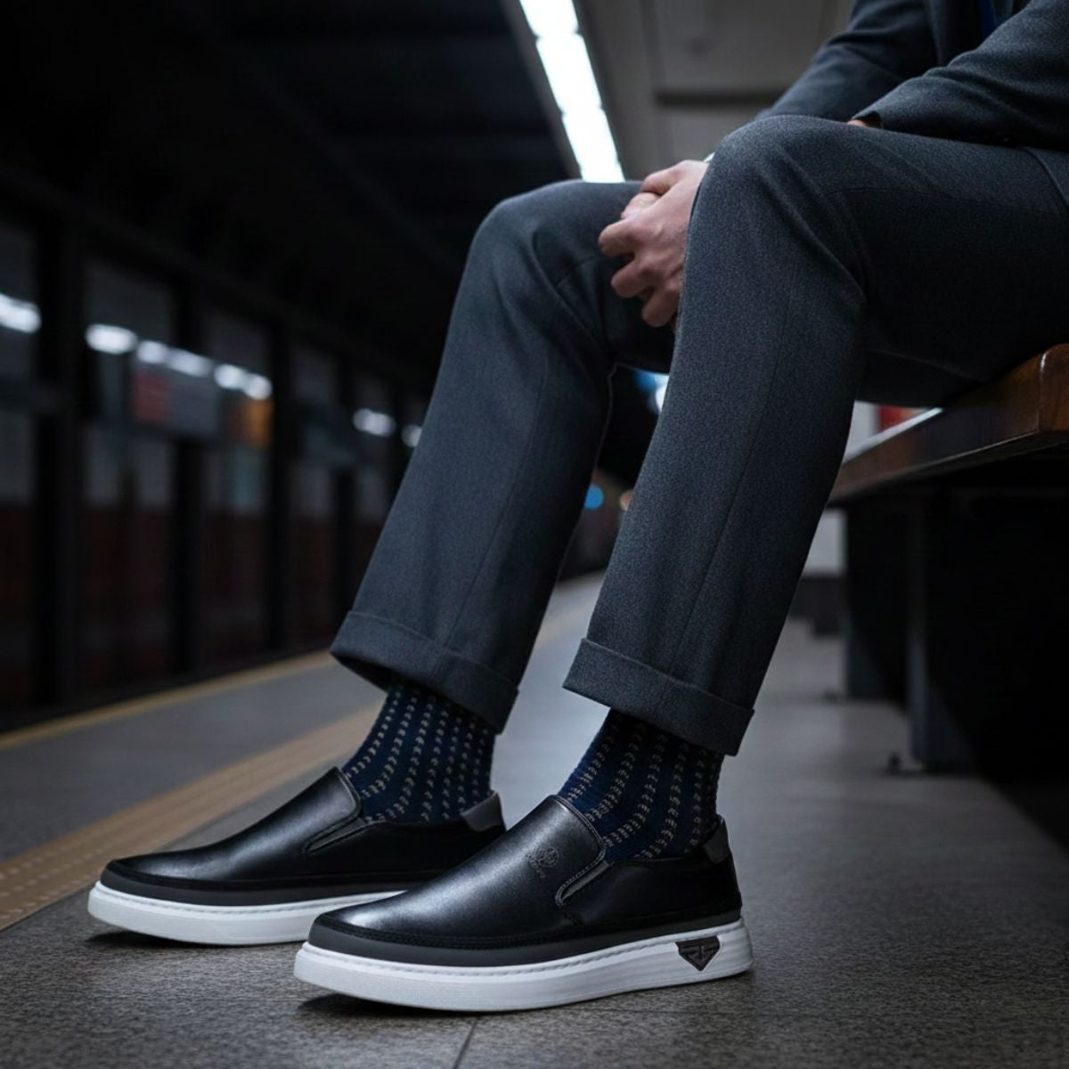 Comfy Men's Slip On Loafers Shoes