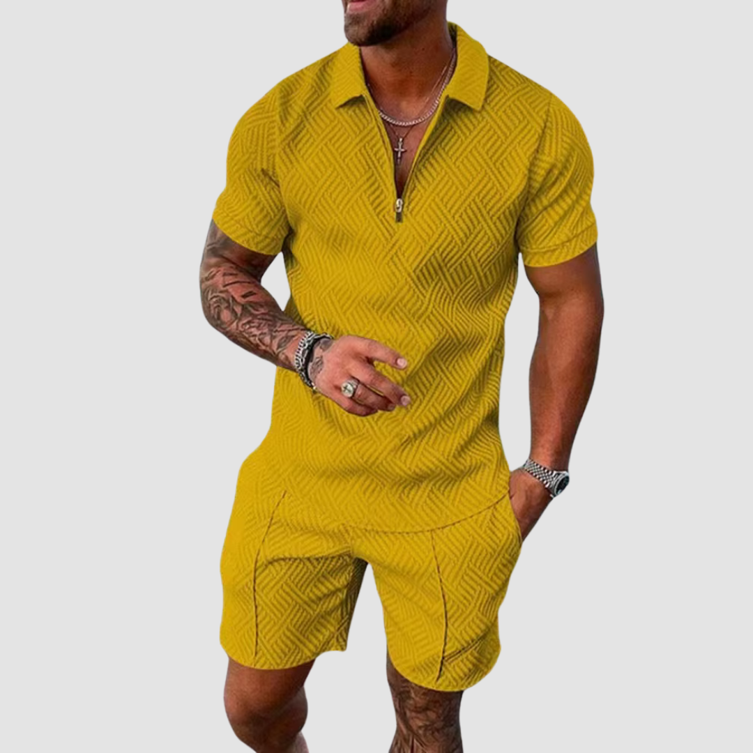 Lightweight Mens 2 Piece Summer Outfit