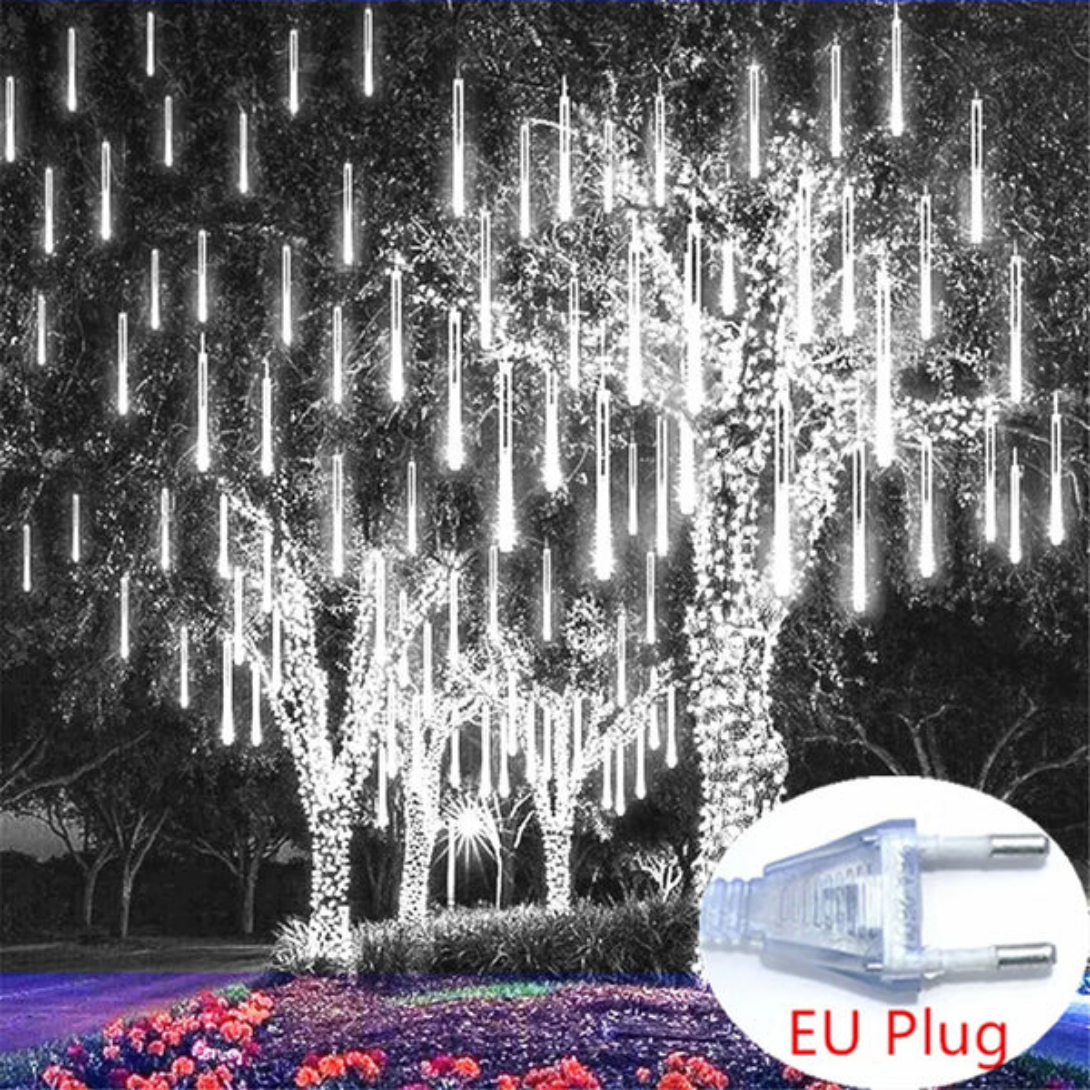 Colorful Falling Rain Drop String Lights - Olytrend